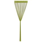 vidaXL Rideau en fils 2 Pièces 100 x 250 cm Vert