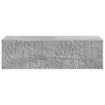 vidaXL Table d'appoint murale 87 5 x 34 5 x 17 cm Bois d'ingénierie