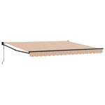 vidaXL Auvent Rétractable Multicolore 400 × 300 cm
