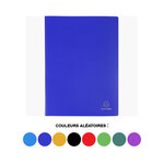 Porte vues prolypro souple grainé opaque 100 vues A4 Coloris Aléatoire EXACOMPTA