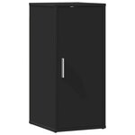 vidaXL Armoire à chaussures Noir 32x35x70 cm Bois d’ingénierie