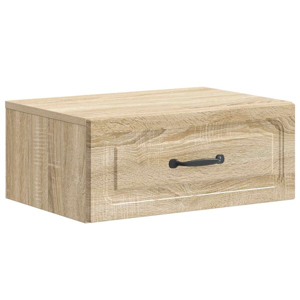 vidaXL Cabinet de chevet mural Chêne Sonoma 49 x 34 5 x 20 cm