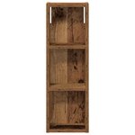 vidaXL Armoire murale de salle de bain Bois ancien 20 x 10 x 60 5 cm