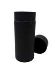 Lot de 25 boîtes cylindriques en carton Noir 8.2 x 17.2 cm