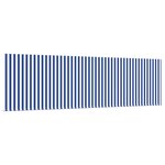 vidaXL Auvent Rétractable Bleu et Blanc 400 × 300 cm