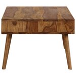 vidaXL Table basse 110x50x35 cm Bois massif