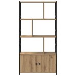 vidaXL Étagère chêne artisanal 80 x 30 x 155.5 cm Bois d'ingénierie