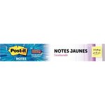 Lot de 12 blocs repositionnables 90 feuilles Post-it Super Sticky jaune 47 6 x 47 6 mm