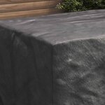 vidaXL Housse pour meubles Uni Noir 170 x 100 x 70 cm 210D