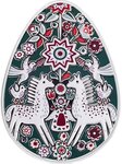 Pièce de monnaie en Argent 5 Cedis g 31.1 (1 oz) Millésime 2026 Ukrainian Pysanka ZORETSVIT
