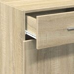 vidaXL Buffet chêne sonoma 45x42 5x93 cm bois d'ingénierie