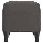 vidaXL Banc Gris 70x35x41 cm Similicuir