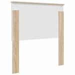 vidaXL Tête de lit Chêne Sonoma 80 cm Bois d'ingénierie