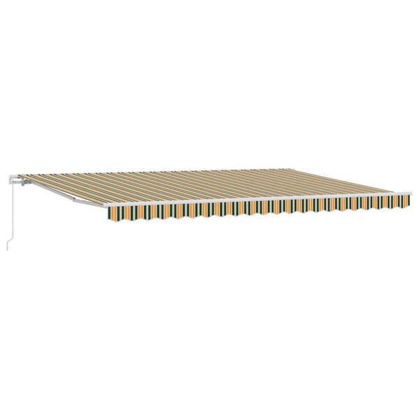 vidaXL Auvent Rétractable Multicolore 500 × 300 cm