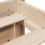 vidaXL Cadre de lit avec tête de lit sans matelas 75x190 cm