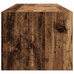 vidaXL Meuble TV vieux bois 100x31x25 5 cm bois d'ingénierie