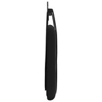 vidaXL Tête de lit suspendue Noir Velours