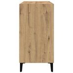 vidaXL Buffet chêne artisanal 103 5x35x70 cm bois d'ingénierie