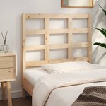 vidaXL Tête de lit 105 5x4x100 cm Bois massif de pin