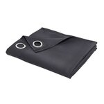 Rideau Isolant Thermique Uni - 140 x 240 cm - Fusain