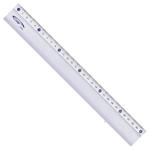 Règles en aluminium Antiglisse 30 cm