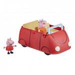Voiture Rouge Familiale Peppa Pig - Jouet Emblématique pour Enfants