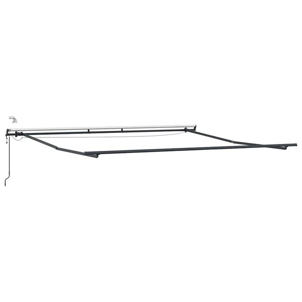 vidaXL Auvent avec Anthracite 4 5 × 3 5 m Métal