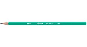 Crayon papier graphite Hexagonal ECO EVOLUTION 650 Résine SANS bois HB BIC