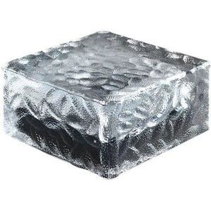 Cube de glace solaire GALIX G4475 - 4 LED - 10 cm