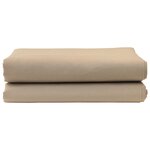 vidaXL Tissu de remplacement pour auvent Beige 10x1.6 m