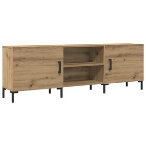 vidaXL Meuble TV chêne artisanal 150x30x50 cm bois d'ingénierie