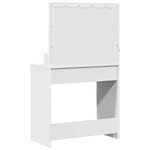vidaXL Coiffeuse avec tiroir Blanc 79 x 41 x 135 cm Bois d'ingénierie