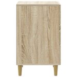vidaXL Cabinet de chevet Chêne Sonoma 43 x 41 x 66 5 cm