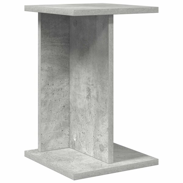 vidaXL Support de Plante Gris béton 25 x 25 5 x 40 5 cm
