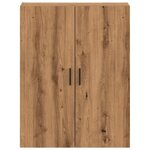vidaXL Armoire murale chêne artisanal 69 5x34x90 cm