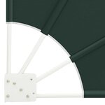 vidaXL Écran de confidentialité pour balcon Vert foncé 160 x 160 cm