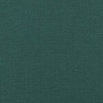 vidaXL Chaise à bascule Vert foncé Tissu