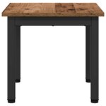 vidaXL Table basse Bois ancien 40 x 40 x 36 cm Bois d'ingénierie