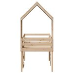 vidaXL Lit haut sans matelas 75x190 cm bois de pin massif