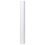 vidaXL Paravent de balcon blanc 600x80 cm résine tressée