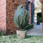 Nature Couverture en polaire d'hiver 70 g/m² Vert 1 5x2 m