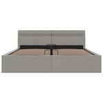 vidaXL Cadre de lit à rangement hydraulique sans matelas 180x200 cm