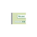 Manifold Bon Pour 10 5x13 5cm 50 Feuillets Dupli Autocopiants - X 10 - Exacompta