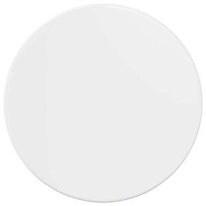vidaXL Plateau de table Blanc brillant 30 x 30 x 1.5 cm