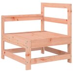 vidaXL Salon de jardin 6 Pièces bois massif sapin de douglas