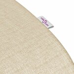vidaXL Chaise assis-genoux crème 55x84x55 cm contreplaqué de bouleau