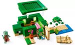 Maison de la Plage de la Tortue LEGO® Minecraft™ - Ensemble de Construction Créatif