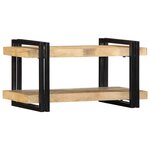 vidaXL Étagère murale 70x33x35 cm bois de manguier massif brut