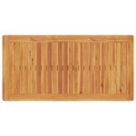 Set de jardin 3 pièces en bois d'acacia