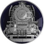 Pièce de monnaie en Argent - Cuivre 2000 Francs g 62.2 (2 oz) Millésime 2025 STEAM TRAIN
